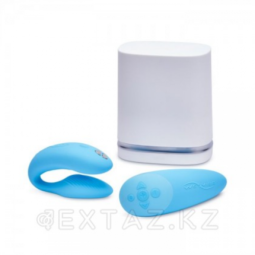 WE-VIBE Chorus Вибратор для пар (голубой) в Казахстане, интернет-аптека Aurma.kz