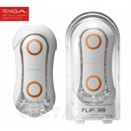 TENGA Стимулятор Flip ORB оранжевый в Казахстане, интернет-аптека Aurma.kz