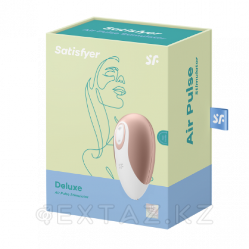 Вакуумный клиторальный стимулятор Satisfyer Pro Deluxe  в Казахстане, интернет-аптека Aurma.kz