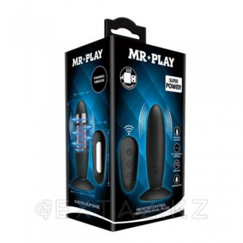 Анальный виброплаг Mr.Play  в Казахстане, интернет-аптека Aurma.kz