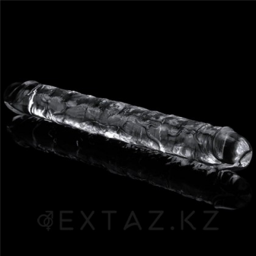 Двойной фаллоимитатор Flawless Clear (30*3,5 см)  в Казахстане, интернет-аптека Aurma.kz