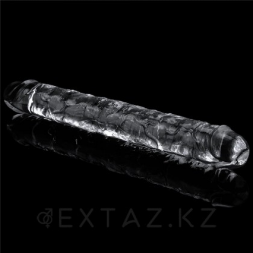 Двойной фаллоимитатор Flawless Clear (30*3,5 см) в Казахстане, интернет-аптека Aurma.kz