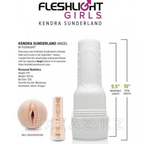 FLESHLIGHT SIGNATURE Мастурбатор Kendra Sunderland Angel в Казахстане, интернет-аптека Aurma.kz
