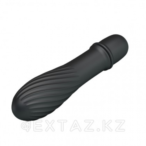 Мини вибратор "Solomon" 12,3 x 2,9 см. черный  в Казахстане, интернет-аптека Aurma.kz