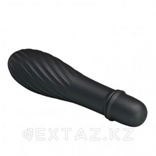 Мини вибратор "Solomon" 12,3 x 2,9 см. черный в Казахстане, интернет-аптека Aurma.kz