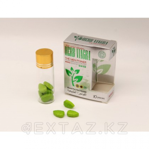 Мужской возбудитель "HERB VIAGRA MMC" (10 таб.)  в Казахстане, интернет-аптека Рокет Фарм