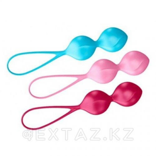 Вагинальные шарики Satisfyer V Balls (набор из 3шт.) в Казахстане, интернет-аптека Aurma.kz
