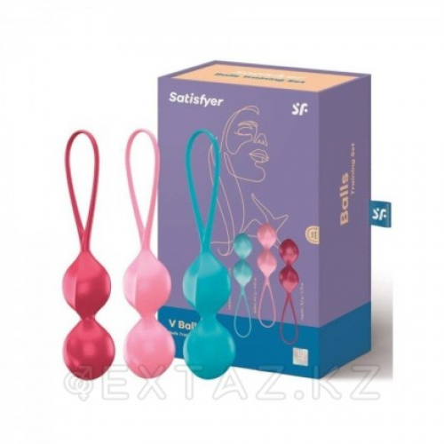 Вагинальные шарики Satisfyer V Balls (набор из 3шт.)  в Казахстане, интернет-аптека Рокет Фарм