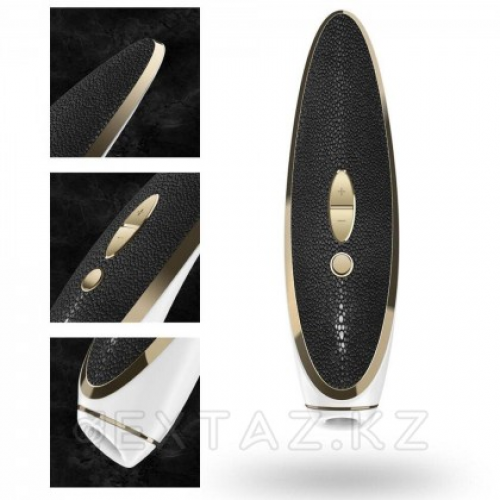 Вакуумно-волновой стимулятор с вибрацией Satisfyer Haute Couture  в Казахстане, интернет-аптека Aurma.kz