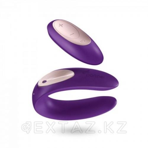 Стимулятор для пар Satisfyer Double Plus Remote  в Казахстане, интернет-аптека Aurma.kz