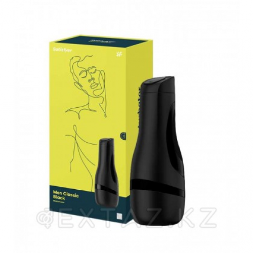 Мастурбатор Satisfyer Men Classic black  в Казахстане, интернет-аптека Рокет Фарм