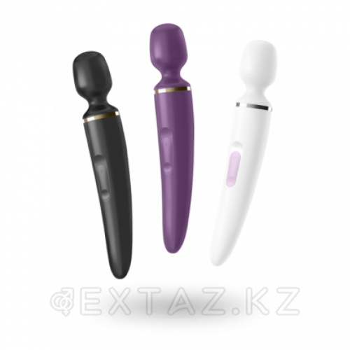 Вибромассажёр Satisfyer Wand-er Women black в Казахстане, интернет-аптека Aurma.kz