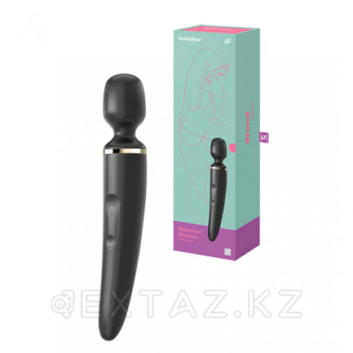 Вибромассажёр Satisfyer Wand-er Women black  в Казахстане, интернет-аптека Рокет Фарм