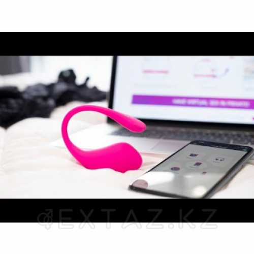 Виброяйцо с приложением для пар Lovense "Lush  3"  в Казахстане, интернет-аптека Aurma.kz
