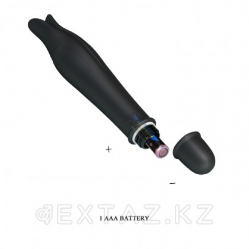 Вибратор Dolphin shape black в Казахстане, интернет-аптека Aurma.kz
