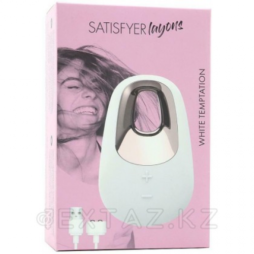 Клиторальный вибратор Satisfyer White Temptation в Казахстане, интернет-аптека Aurma.kz