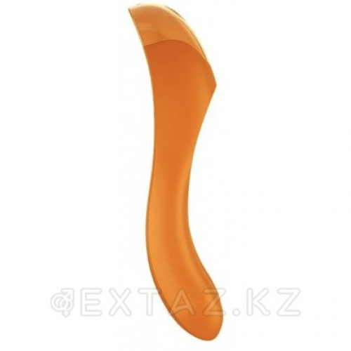 Мини вибратор на палец Satisfyer Candy Cane оранжевый в Казахстане, интернет-аптека Aurma.kz