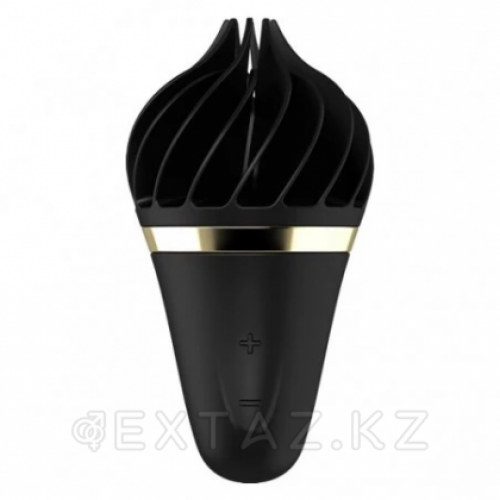 Клиторальный стимулятор Satisfyer Spinnator Sweet Treat (черный)  в Казахстане, интернет-аптека Aurma.kz