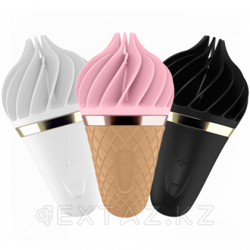 Клиторальный стимулятор Satisfyer Spinnator Sweet Treat (черный) в Казахстане, интернет-аптека Aurma.kz