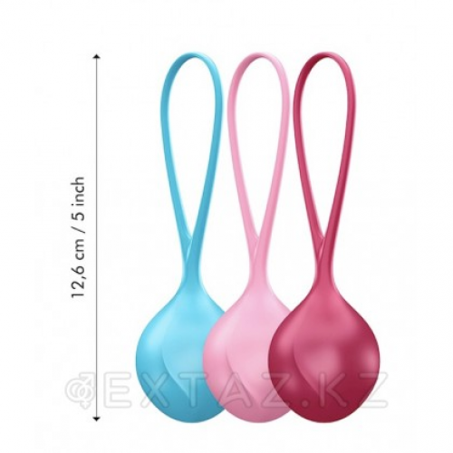 Вагинальные шарики Satisfyer Strengthening Balls (набор из 3 шт.)  в Казахстане, интернет-аптека Aurma.kz
