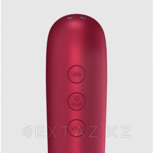 Вакуумно-волновой стимулятор клитора Satisfyer Dual Love pink в Казахстане, интернет-аптека Aurma.kz