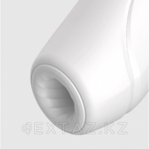 Вакуумный клиторальный стимулятор Satisfyer Curvy 1+ (белый) в Казахстане, интернет-аптека Aurma.kz