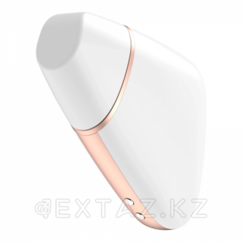 Вакуумный клиторальный стимулятор с вибрацией Satisfyer Love triangle white  в Казахстане, интернет-аптека Aurma.kz