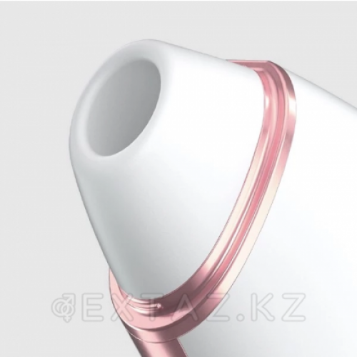 Вакуумный клиторальный стимулятор с вибрацией Satisfyer Love triangle white  в Казахстане, интернет-аптека Aurma.kz
