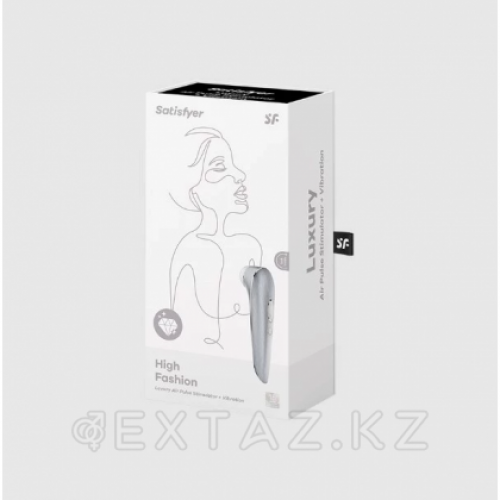 Алюминиевый клиторальный стимулятор Satisfyer High Fashion  в Казахстане, интернет-аптека Aurma.kz