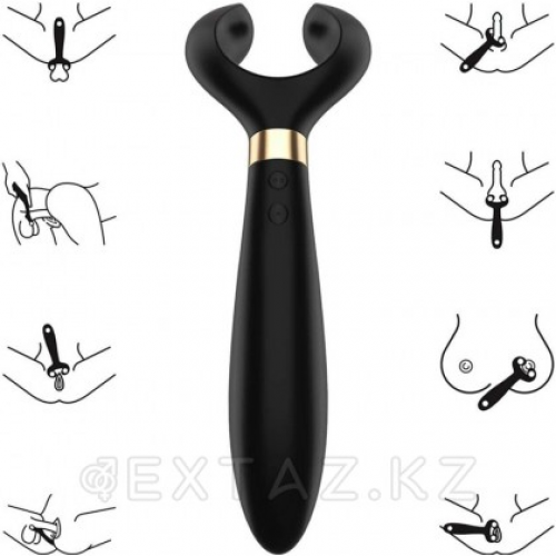 Многофункциональный вибромассажёр Satisfyer Endless Fun black в Казахстане, интернет-аптека Aurma.kz