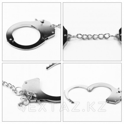 Наручники стальные - FETISH PLEASURE  в Казахстане, интернет-аптека Aurma.kz