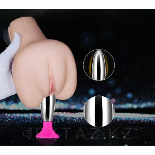 Анальная пробка Bobby от LOVETOY фиолетовый (12,1*3) в Казахстане, интернет-аптека Aurma.kz