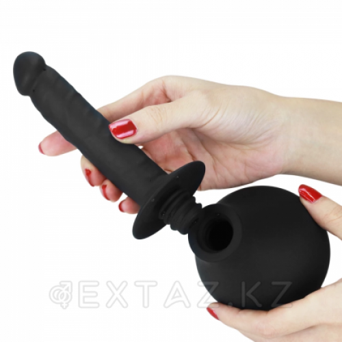 Анальный душ с фаллоимитатором Deluxe Douche в Казахстане, интернет-аптека Aurma.kz