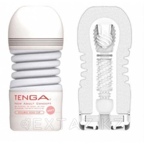 TENGA Мастурбатор Rolling Head Cup Gentle  в Казахстане, интернет-аптека Рокет Фарм