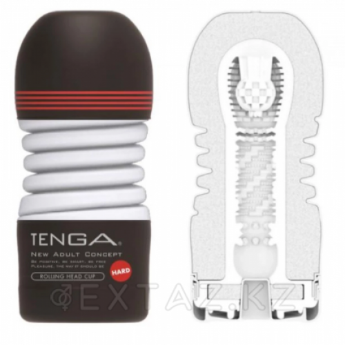 TENGA Мастурбатор Rolling Head Cup Strong в Казахстане, интернет-аптека Aurma.kz