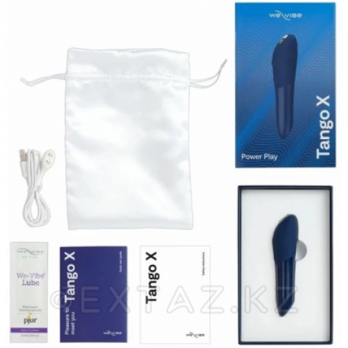 WE-VIBE Вибратор Tango X синий  в Казахстане, интернет-аптека Aurma.kz
