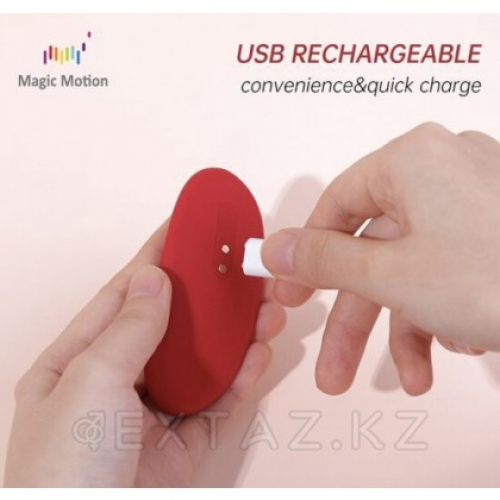 MAGIC MOTION NYX Вибратор красный  в Казахстане, интернет-аптека Aurma.kz
