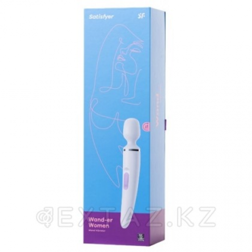 Вибромассажёр Satisfyer Wand-er Women white в Казахстане, интернет-аптека Aurma.kz