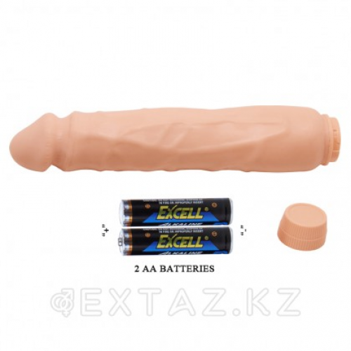 Вибратор-реалистик Barbara (25,5*4,9 см)  в Казахстане, интернет-аптека Aurma.kz
