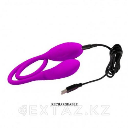 Вибратор с двойной стимуляцией Snaky vibe  в Казахстане, интернет-аптека Aurma.kz