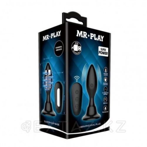 Анальный стимулятор с вибрацией Mr. Play в Казахстане, интернет-аптека Aurma.kz