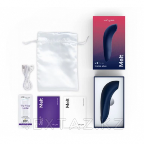 WE-VIBE Melt by We-Vibe Вибратор для пар темно-синий  в Казахстане, интернет-аптека Aurma.kz