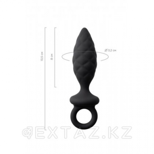 Анальная пробка Erotist Strob черная (13,5 см) в Казахстане, интернет-аптека Aurma.kz