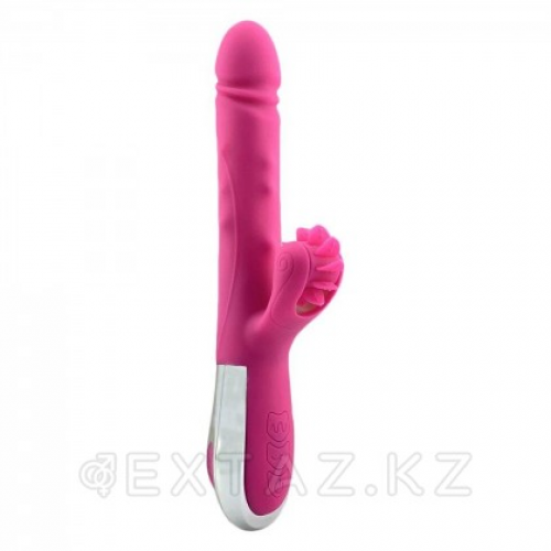 Вибратор с клиторальным стимулятором Lealso Rolling vibrator (25,5*3,6)  в Казахстане, интернет-аптека Рокет Фарм