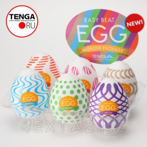 TENGA Стимулятор яйцо WONDER TUBE в Казахстане, интернет-аптека Aurma.kz