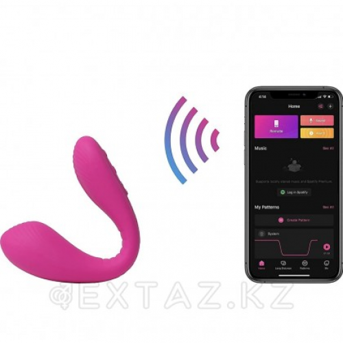 Двойной смарт вибратор Lovense Dolce (ранее Quake)  в Казахстане, интернет-аптека Aurma.kz