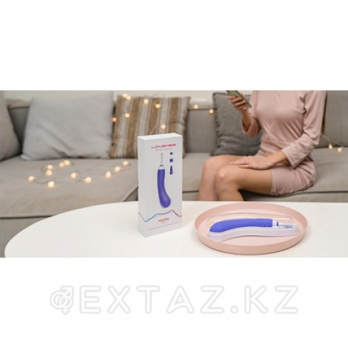 Двусторонний вибратор Lovense Hyphy для быстрого оргазма  в Казахстане, интернет-аптека Aurma.kz