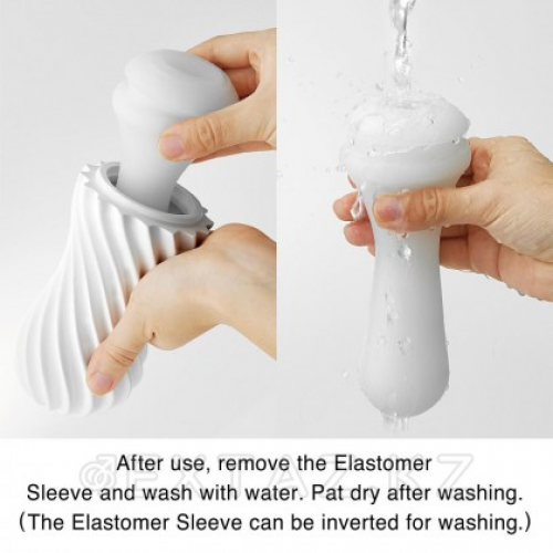 TENGA FLEX Мастурбатор Silky White  в Казахстане, интернет-аптека Aurma.kz