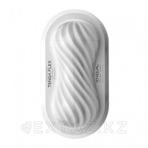 TENGA FLEX Мастурбатор Silky White в Казахстане, интернет-аптека Aurma.kz