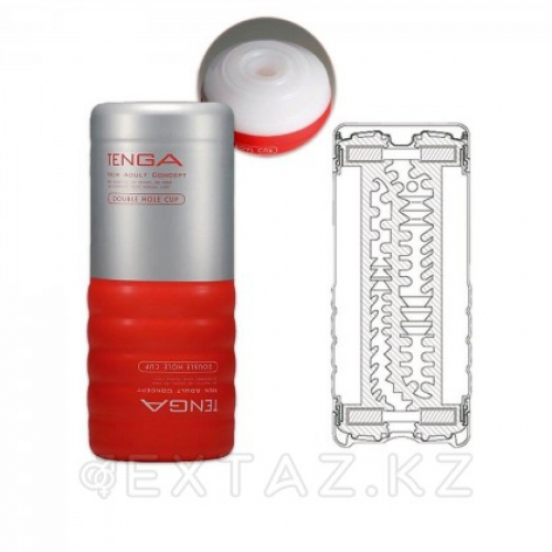 TENGA Мастурбатор Double Hole US в Казахстане, интернет-аптека Aurma.kz